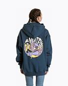 Unisex mikina Meatfly Fry, Dark Blue