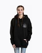 Unisex mikina Meatfly Fry, Skull Black