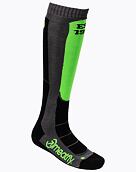 SNB & SKI ponožky Meatfly Leeway, Safety Green/Grey