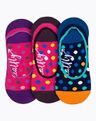 Ponožky Meatfly Low Socks Gift Pack, Navy / Fuchsia