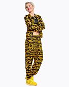 Dámska bunda Pura Vida Berry Bomber, Yellow/Black
