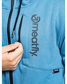 Pánska technická mikina Meatfly Lightyear, Slate Blue