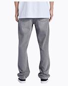 Pánske nohavice DC Shoes Worker Straight, Grey Wash
