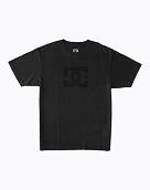 Pánske tričko DC Shoes DC Star Pigment, Pirate Black Enzyme Wash