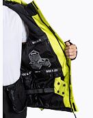 Detská SNB & SKI bunda Meatfly Bangito, Acid Lime/Black