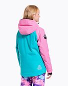 Detská SNB & SKI bunda Meatfly Deliah, Hot Pink/Turquoise