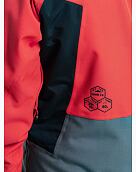 Pánska SNB & SKI bunda Meatfly Cronos, Ferrari Red/Dark Grey