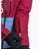 Pánska SNB & SKI bunda Meatfly Manifold, Beet Red/Slate Blue
