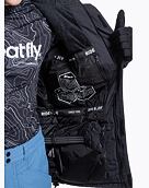 Pánska SNB & SKI bunda Meatfly Shader, Sea Spray/Black