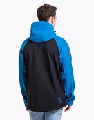 Pánska softshell bunda Meatfly Rasmussen, Ocean Blue/Black