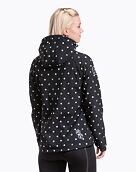 Dámska softshell bunda Meatfly Zaja, Dots Black
