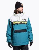 Pánska SNB & SKI bunda Meatfly Zenith, Teal Blue