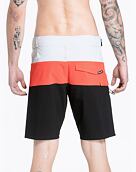 Pánske plavky Meatfly Mitch Boardshorts 21", Red Orange / Black
