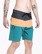 Pánske plavky Meatfly Mitch Boardshorts 21", Snake Green / Camel