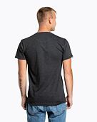 Pánske tričko Meatfly Logex, Charcoal Heather