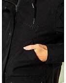 Dámska zimná bunda Meatfly Amber Parka, Black