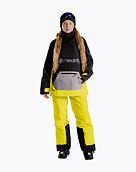 Unisex SNB & SKI bunda Meatfly Maddie, Grey lime