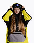 Unisex SNB & SKI bunda Meatfly Maddie, Grey lime