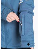 Dámska SNB & SKI bunda Meatfly Kirsten, White Jones / Slate Blue