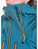 Pánska SNB & SKI bunda Meatfly Cronos, Black/Deep Ocean