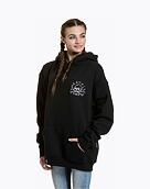 Unisex mikina Meatfly Fry, Skull Black