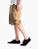 Pánské kraťasy Meatfly Icon, Infinity Camo Dark Sand