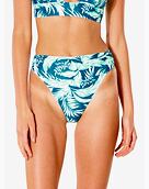 Dámsky spodný diel plaviek Rip Curl Sun Rays Mirage, Dark Teal