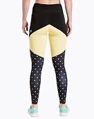 Dámske legíny Meatfly Arabel, Color Dots/Yellow