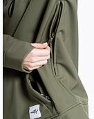 Dámska softshell bunda Meatfly Alita, Olive