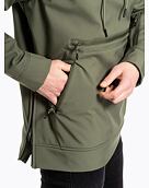 Pánska softshell bunda Meatfly Jax, Olive