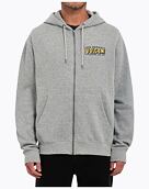 Pánska mikina Volcom Watanite Zip Fleece, Heather Grey