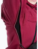 Dámska SNB & SKI bunda Meatfly Terra, Beet Red