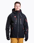 Pánska SNB & SKI bunda Meatfly Cronos, Black