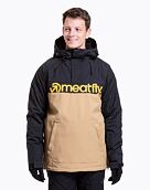 Pánska SNB & SKI bunda Meatfly Slinger, Tan/Black