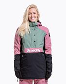 Dámska bunda SNB & SKI Meatfly Aiko, Sea Spray/Black