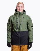 Pánska SNB & SKI bunda Meatfly Manifold, Bronze Green/Black