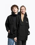 Unisex street bunda Meatfly Noah, Black