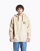 Unisex mikina Meatfly Fry, Skull Beige