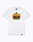 Pánske tričko Etnies Etnies Burger Tee, White