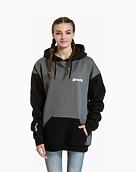 Unisex mikina Meatfly Fry, Black / Grey