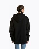Unisex mikina Meatfly Fry, Skull Black
