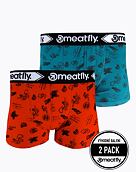 Boxerky Meatfly Balboa 2 - Double pack, C - Stamps