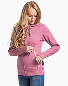 Dámska technická mikina Meatfly Omni, Dusty Rose