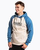 Pánska technická mikina Meatfly Gravel, Slate Blue/Sand