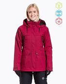 Dámska SNB & SKI bunda Meatfly Terra, Beet Red