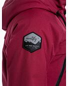 Dámska SNB & SKI bunda Meatfly Terra, Beet Red