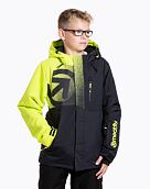 Detská SNB & SKI bunda Meatfly Bangito, Acid Lime/Black