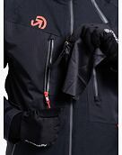Pánska SNB & SKI bunda Meatfly Cronos, Black