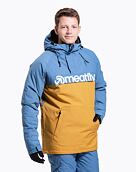 Pánska SNB & SKI bunda Meatfly Slinger, Wood/Slate Blue
