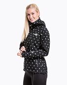 Dámska softshell bunda Meatfly Zaja, Dots Black